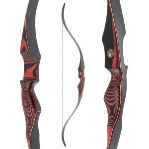 Jackalope Red Beryl Compact - 54 Zoll - 15-30 lbs - One Piece Recurvebogen