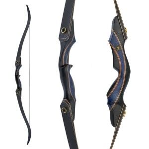 Drake Archery Elite Blue Royal - 60 Zoll - 20-60 lbs - Take Down - Recurvebogen