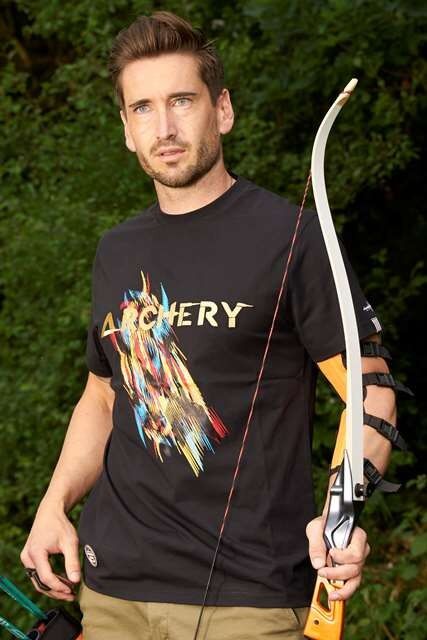 Archery Ladies T-Shirt Archery ( Black)