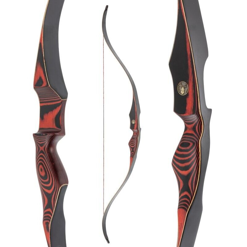 Jackalope Red Beryl Compact - 54 Zoll - 15-30 lbs - One Piece Recurvebogen