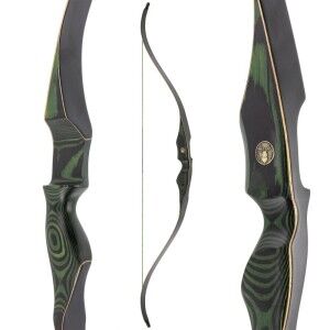 Jackalope Malachite Compact - 54 Zoll - 15-30 lbs - One Piece Recurvebogen-Copy